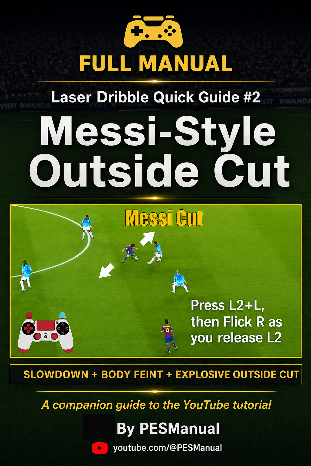 Messi-Style Outside Cut — guide cover
