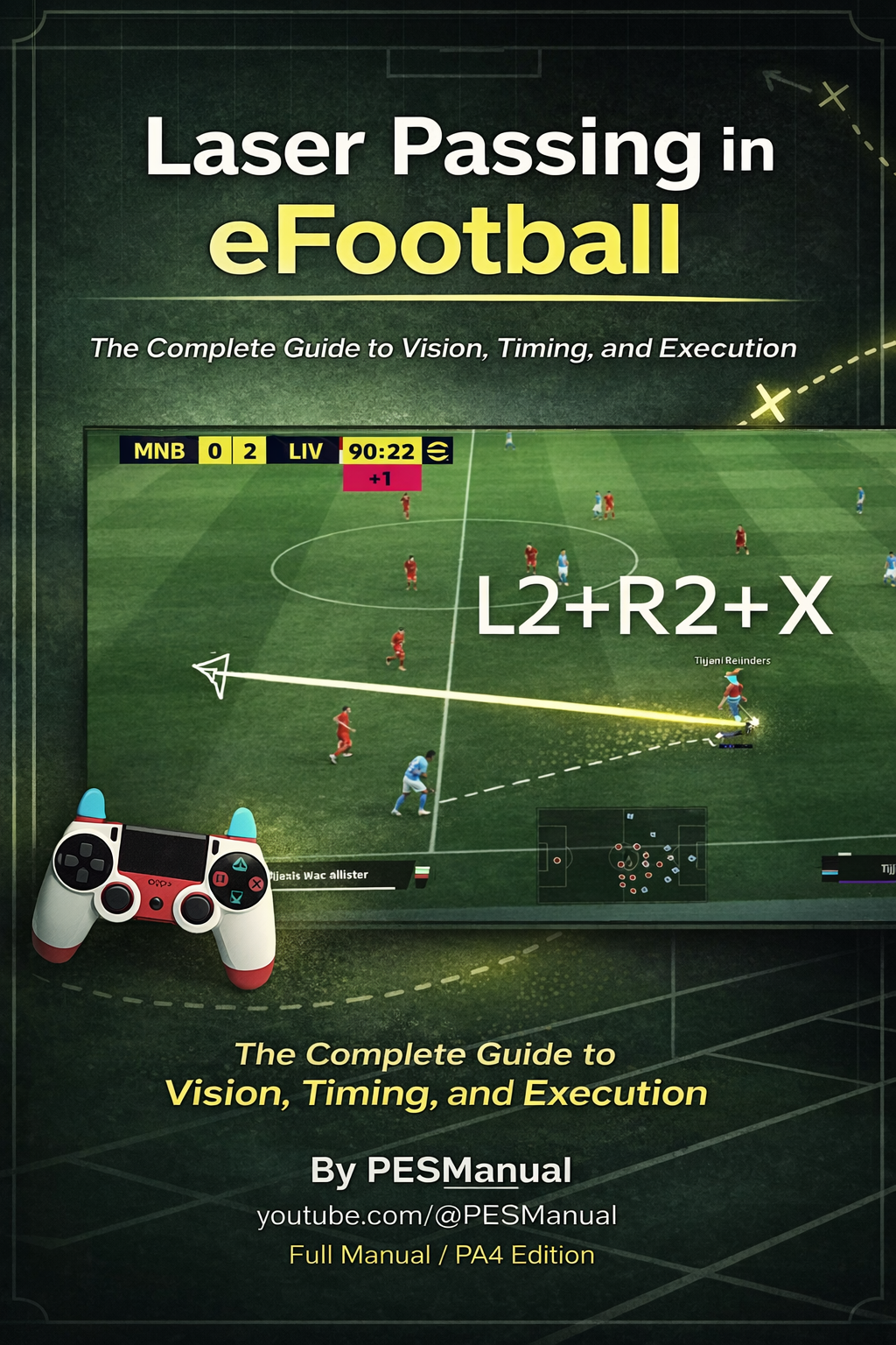Laser Passing in Full Manual eFootball — ebook cover